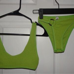 Urban Outfitters Lime Bikini Set